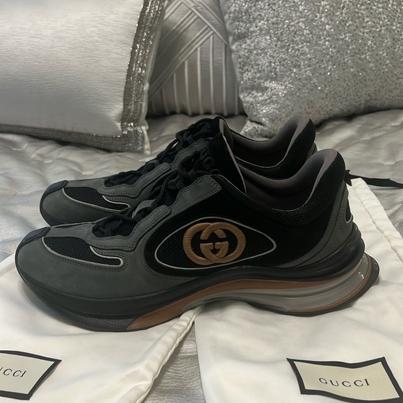 Men’s Gucci Run Sneaker 2023 size 10 - Picture 12 of 15